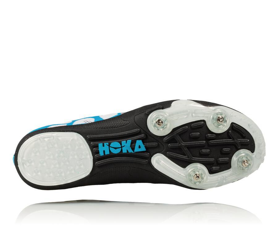 Hoka One One Spikes Damske Biele/Modre - Rocket X - 69824-XOKE